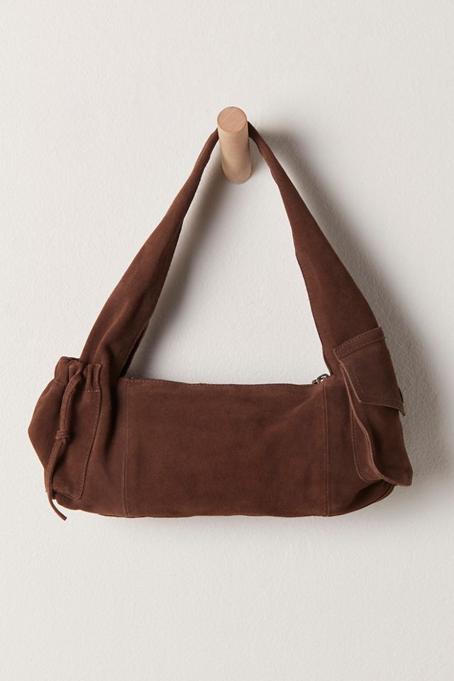Soto East West Suede Shoulder Bag #7