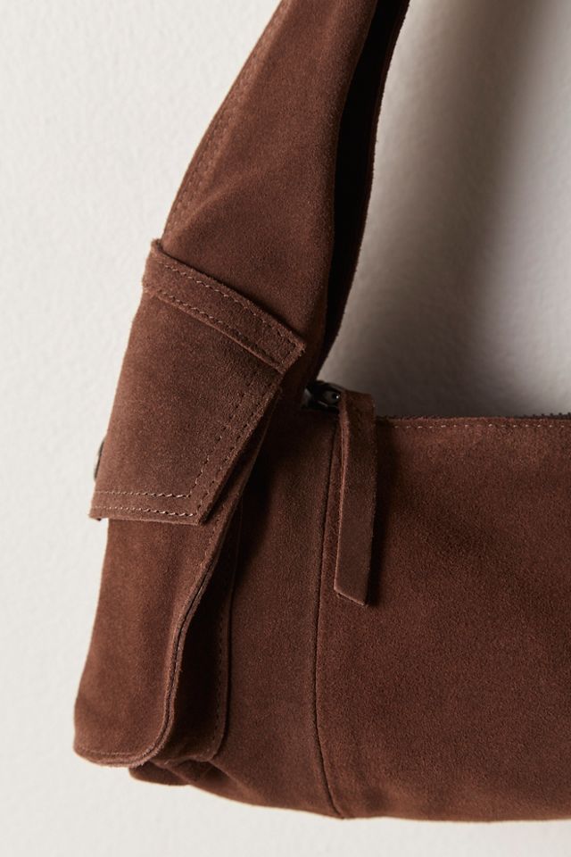 Soto East West Suede Shoulder Bag #5