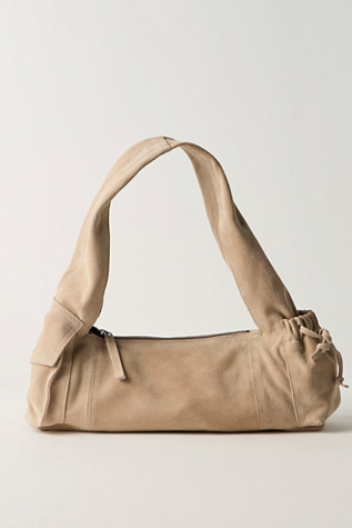 Soto East West Suede Shoulder Bag
