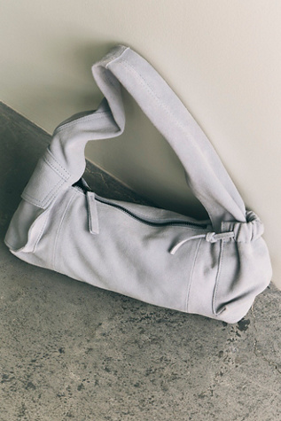 Soto East West Suede Shoulder Bag at Free People in Clear Skies