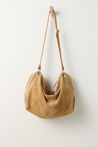 Женская сумка Free People Tori Suede Tote, цвет: Песочный — фото 3
