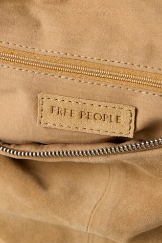 Женская сумка Free People Tori Suede Tote, цвет: Песочный — фото 5