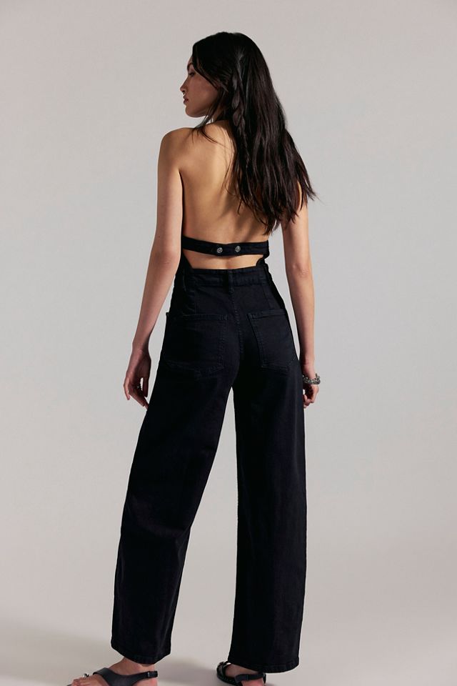 We The Free Lark Denim Jumpsuit #1
