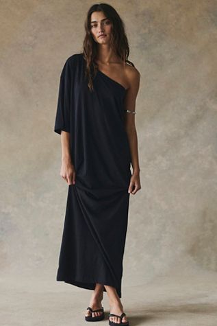 Saltaire Cotton-Jersey Maxi Dress