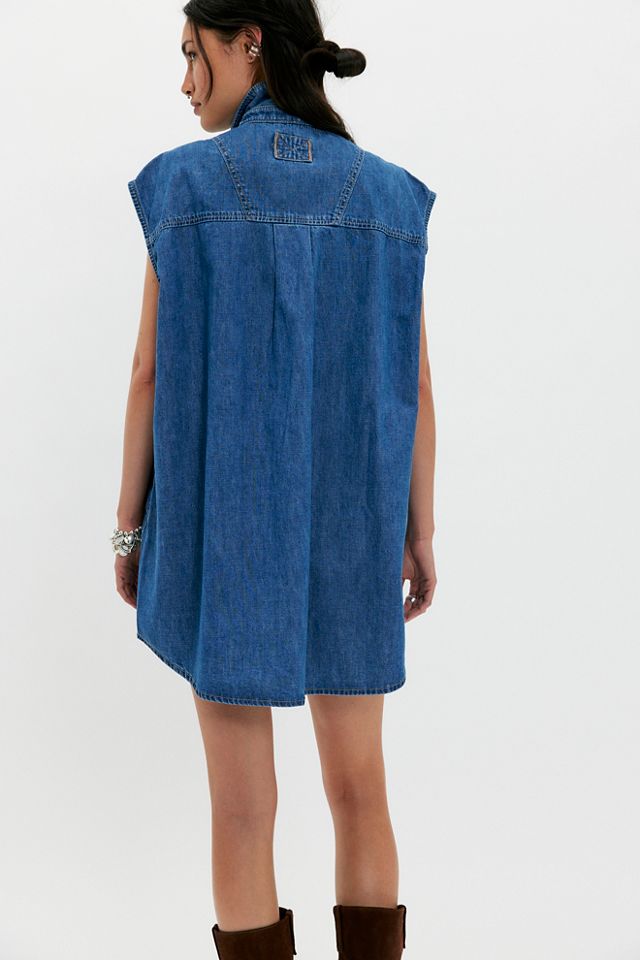 We The Free Sadie Denim Top #1