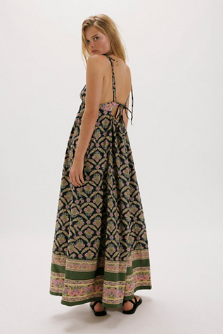 Sorrento Stroll Printed Maxi Dress - thumbnail 4