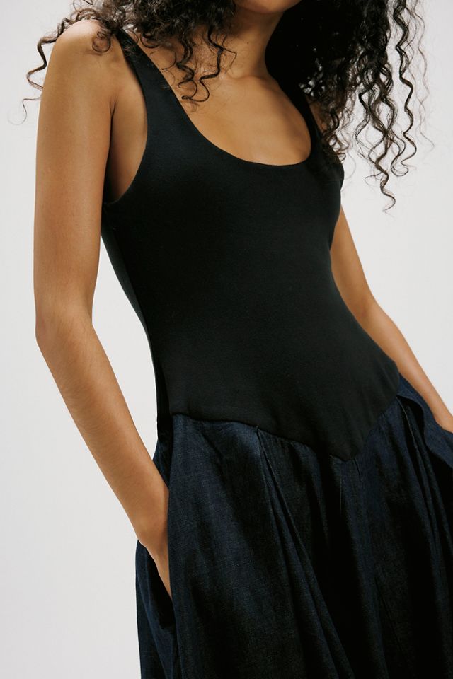 Elio Denim Midi Dress #2