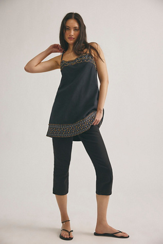 Женское платье Free People Sunspell Mini, цвет: Чёрный комбинированный — фото 5
