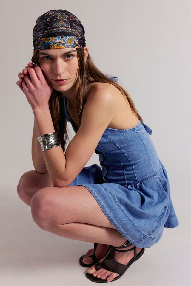Clean Break Denim Mini Dress #3