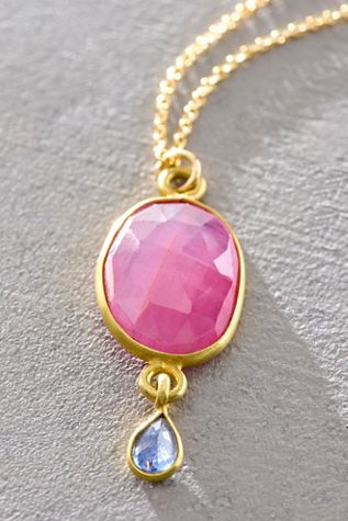 Collier en saphir et or 18 carats Margaret Solow