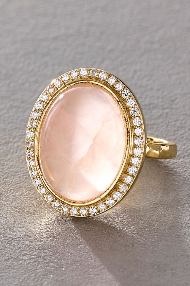 Robindira Unsworth Rose Quartz Ring #1