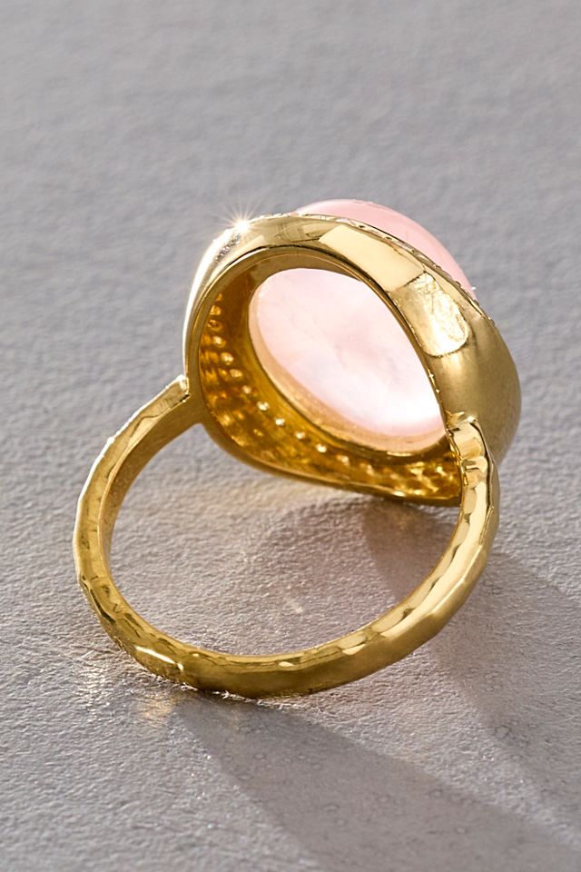 Robindira Unsworth Rose Quartz Ring #2