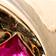 14K Gold & Garnet Black