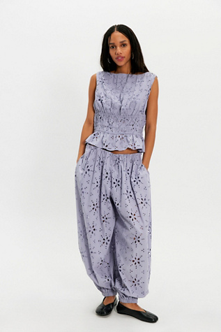 Jude Eyelet Pant Set