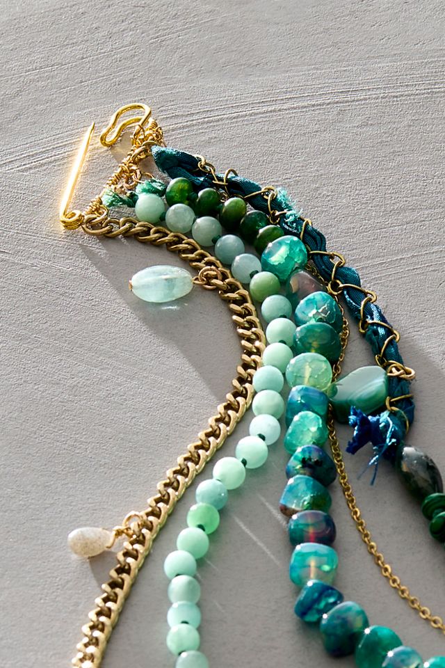 Ariana Ost Vintage Mixed Green Watch Swag Brooch #2