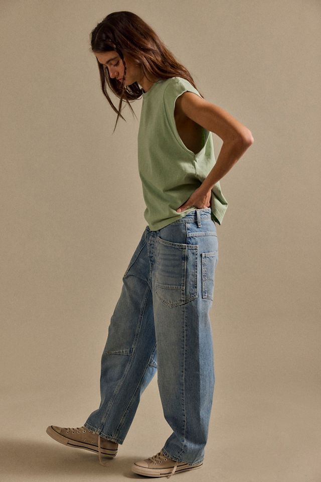 We The Free Minimalist Moxie Barrel Jeans #5