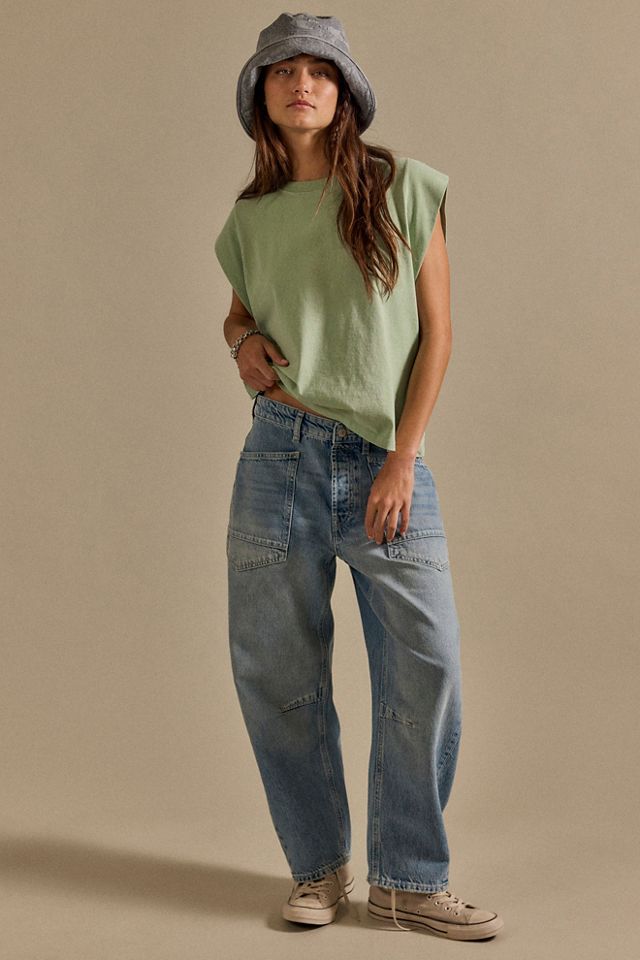 We The Free Minimalist Moxie Barrel Jeans #1