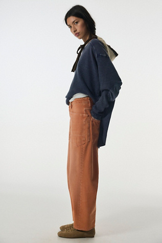 We The Free Minimalist Moxie Barrel Jeans by Free People