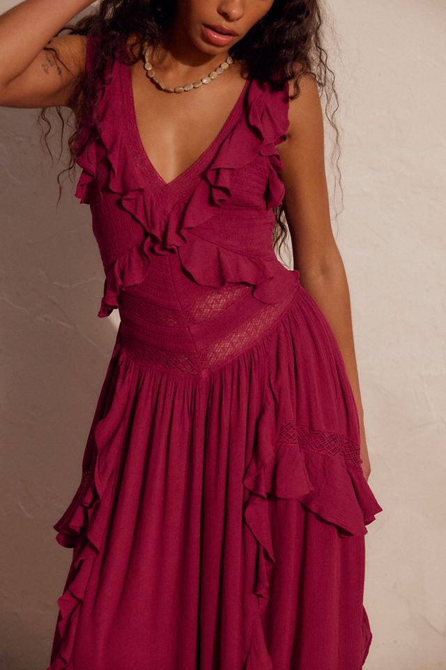 chinese dress ladies Free People Women's Bluebell Maxi Dress, Cool Combo, S at Amazon Women's  Clothing store