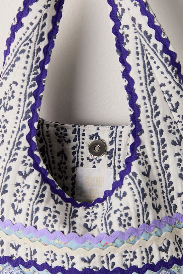 Anna Sui Mini Prairie Patchwork Bag #3