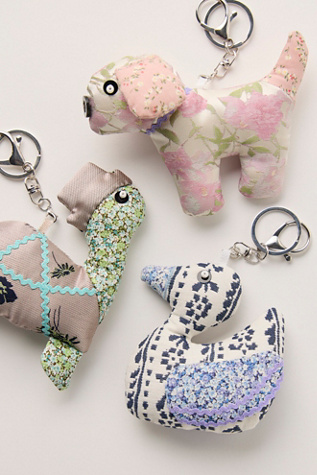 Anna Sui Animal Bag Charm at Free People in Tan