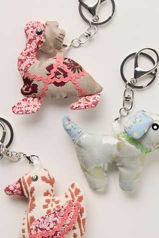 Anna Sui Mini Animal Bag Charm at Free People in Sienna