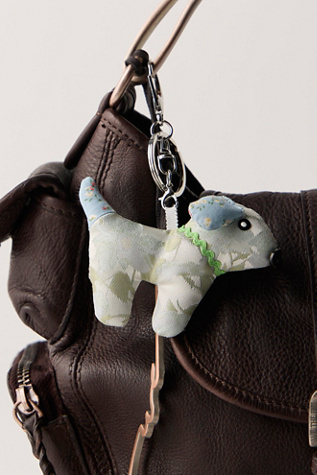 Anna Sui Mini Animal Bag Charm at Free People in Blue