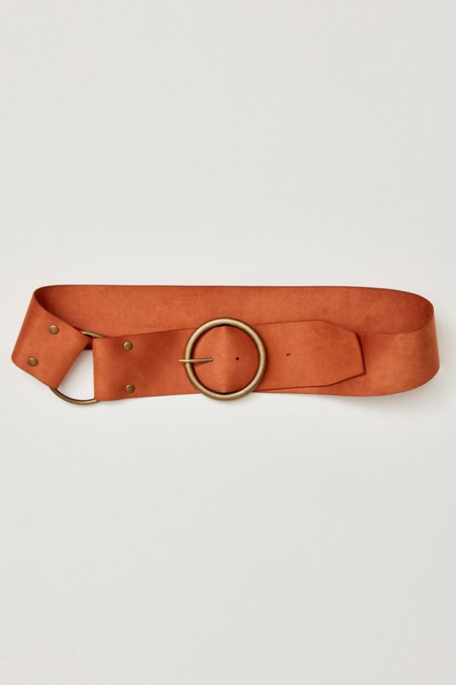 Ceinture à anneau en daim Anna Sui #1