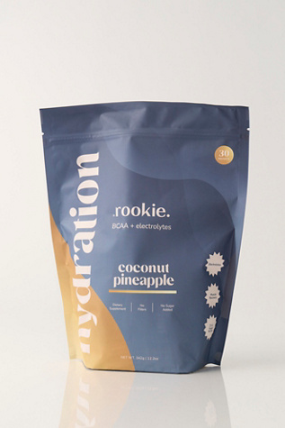 Rookie Wellness Hydration BCAA + Electrolytes Stick Packs at Free People in Gold