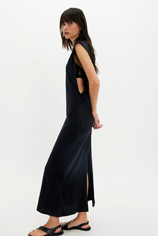 slim fit dress slacks Boho Chic Stagecoach Denim Maxi Dress main image 0
