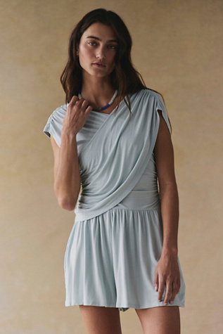 Alexis Romper by free-est at Free People in Blue, Size: M
