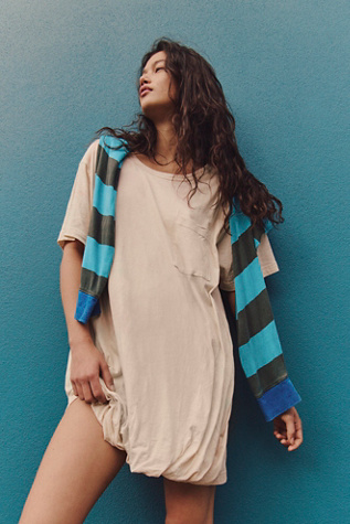 Shorebound Cotton-Jersey Mini Dress