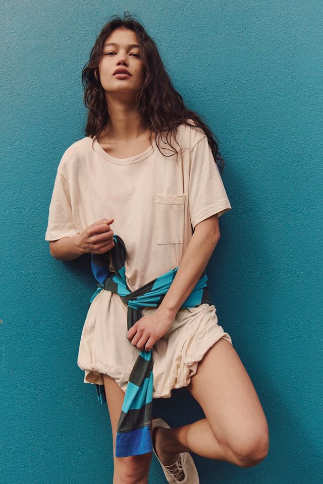 Shorebound Cotton-Jersey Mini Dress #2