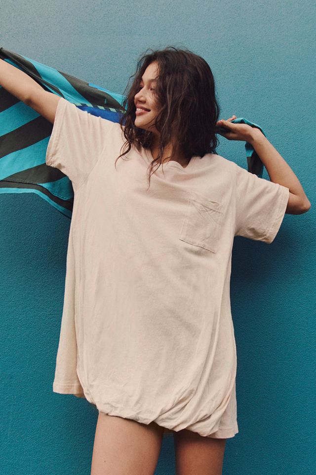 Shorebound Cotton-Jersey Mini Dress #3