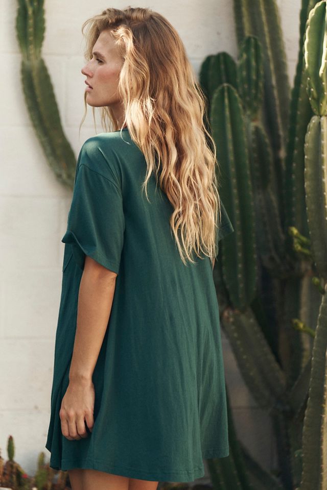 Shorebound Cotton-Jersey Mini Dress #1
