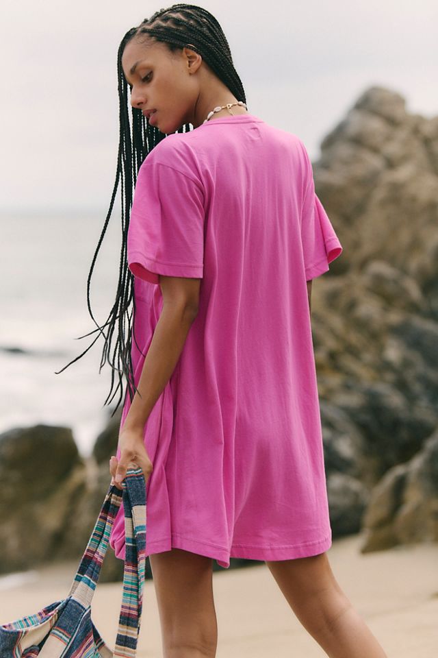 Shorebound Cotton-Jersey Mini Dress #1