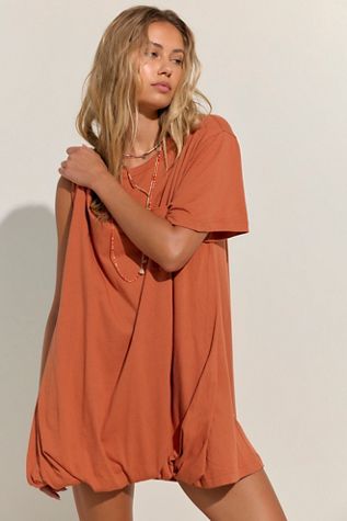 free people tee shirt dress Campus Classic Tee Mini Dress