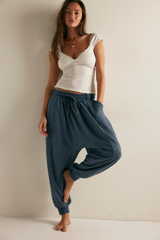 Sunday Mood Joggers by Intimately at Free People in Blue, Size: XS