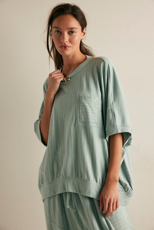 Sunday Mood Pullover by Intimately at Free People in Blue, Size: L