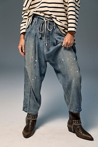 We The Free Fall For You Linen Harem Jeans