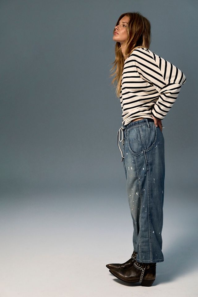 We The Free Fall For You Linen Harem Jeans #2