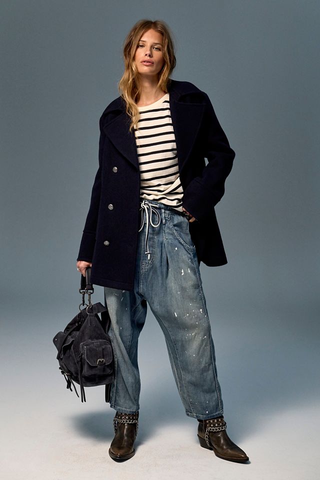 We The Free Fall For You Linen Harem Jeans #3