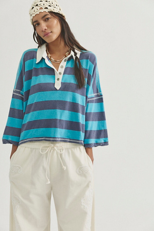 We The Free Auggie Oversized Polo Tee