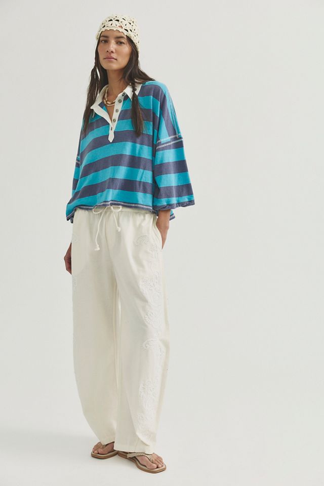 We The Free Auggie Oversized Polo Tee #2