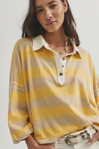 We The Free Auggie Oversized Polo Tee