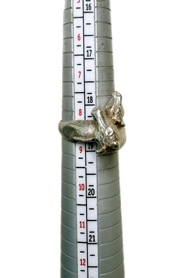 Vintage Sterling Silver Horse + Foal Ring Selected by Lux Revival #2