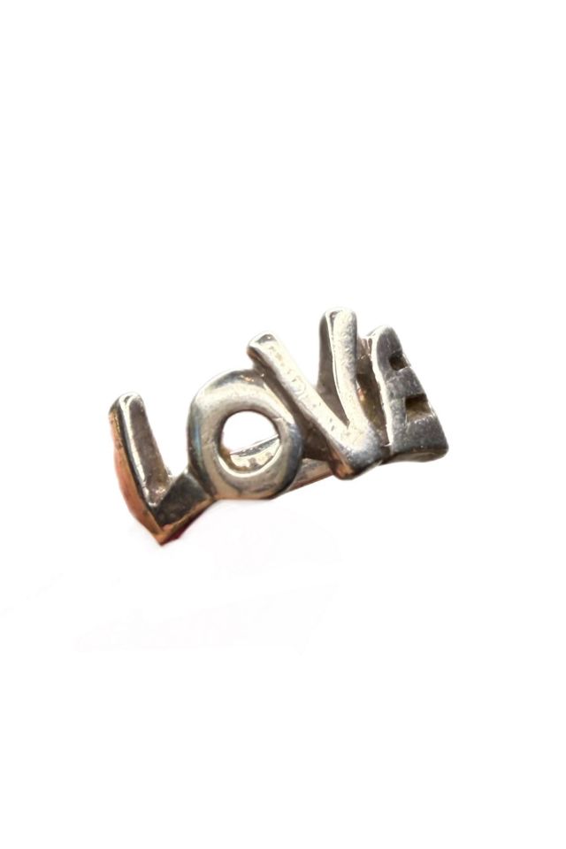 Vintage Sterling Silver “Love” Ring Selected by Lux Revival