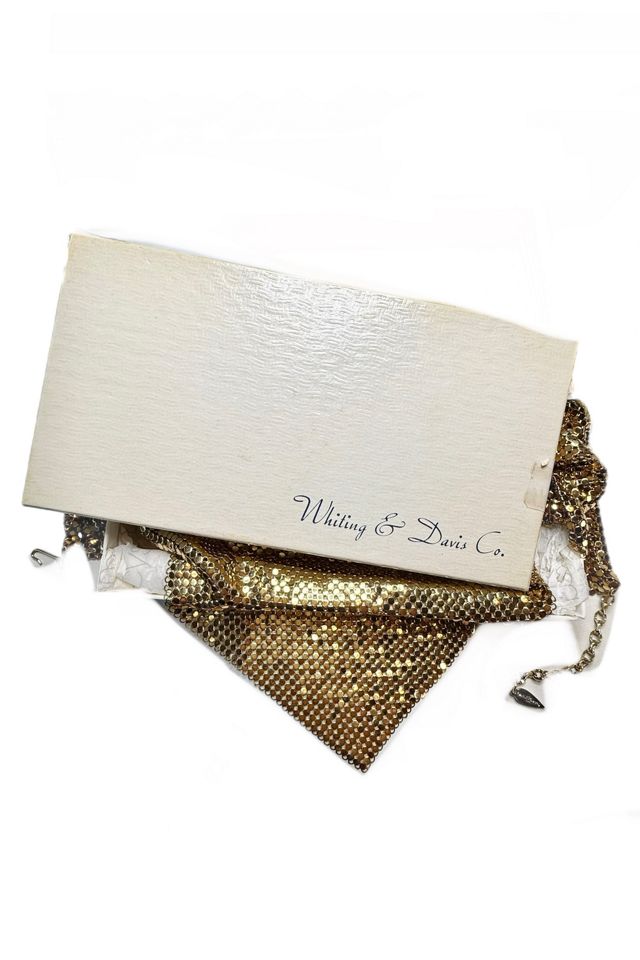Vintage Gold Mesh Hankerchief Necklace Selected by Lux Revival #1