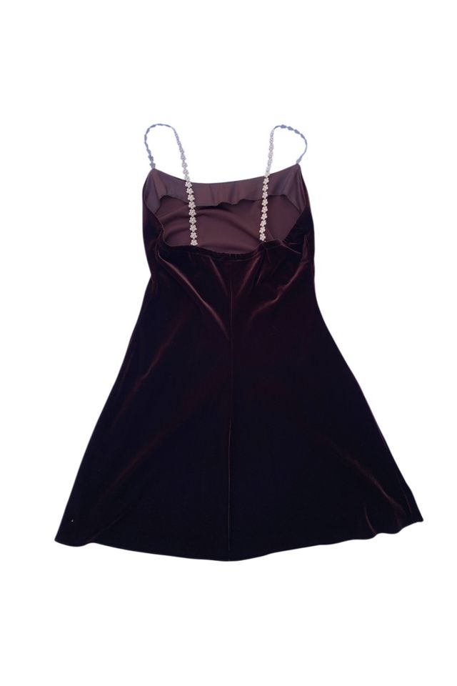 Vintage 1990s Velvet Party Mini Dress Selected by SharpLilTeeth #2