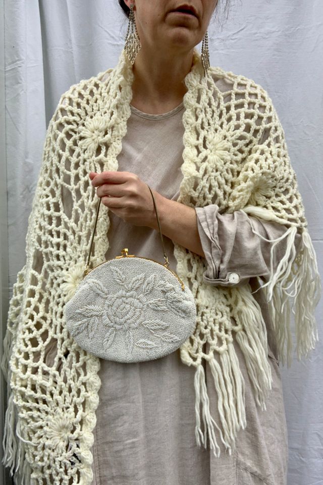 Vintage Mid Century Beaded Evening Bag Selected by SharpLilTeeth #1